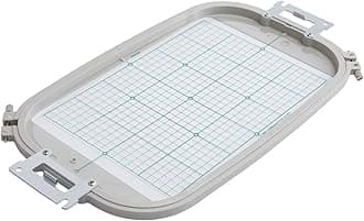 Embroidery Hoop for Brother PR670E PR1000 PR1000e PR1050X PR1055X PR600 600C PR620 620C 600II 600IIC PR650 PR650e PR655 etc. Sewing and Embroidery Machine, 11-3/4×7-7/8 inches PRH300 Hoop