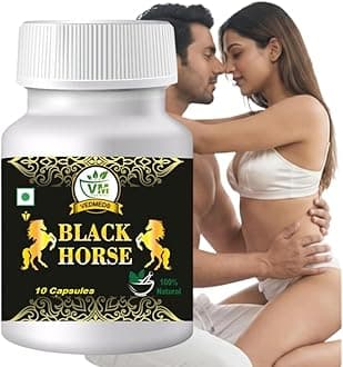 Black Horse Men supplement - Ashawagandha shatawri Capsule - Male Energy health Capsules - 10