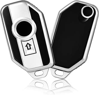 OFFCURVE Key Fob Cover for BMW, Special Key Fob Case Cover Holder for BMW R1250GS ADV R1200GS C400GT 750GT F850 F750GS F850GS F900R F900XR K1600 K1600GTL S1000R S1000XR Motorcycle Accessories, Black