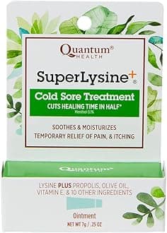 Quantum Inc. Super Lysine Cream .25 oz Lip & Canker Sore Care