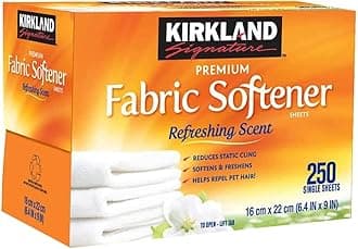 Signature Fabric Softener Sheets, Refreshing Scent, 246 Single Sheets