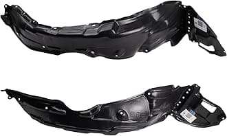 TRQ Inner Fender Liner Set Compatible with 2005-2008 Toyota Corolla TO1248119 TO1249119 TO1250118 TO1251118