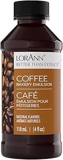 Lorann Oils Bakery Emulsions Natural and Artificial Flavor 4oz-Coffee, Other, Multicoloured, 6.82 x 6.82 x 13.43 cm