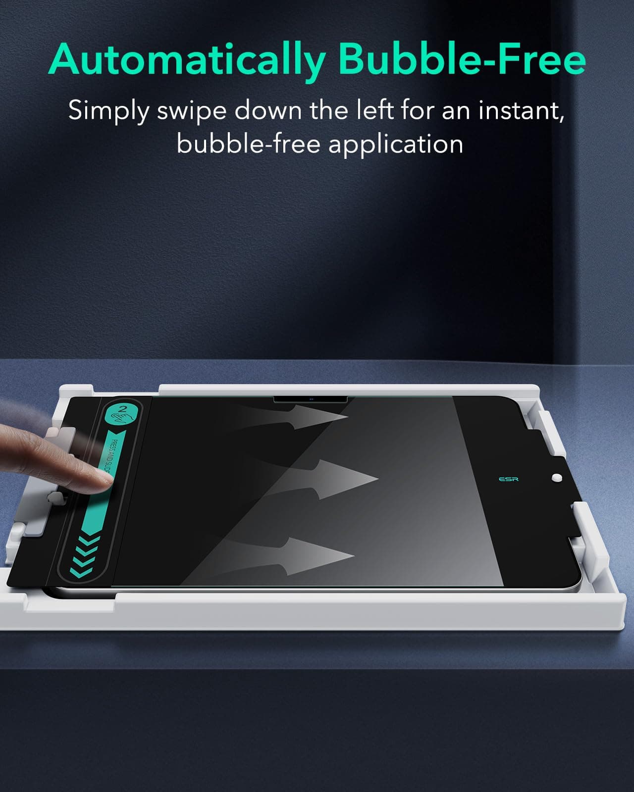 ESR 2 Pack Armorite Screen Protector for iPad Pro 11 Inch (M5/M4) 2025/2024, Tempered-Glass Film with Easy Application Tray, Military-Grade Protection, Scratch Resistant, HD Clarity