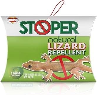 Stoper Natural Lizard Repellent Box| Non-Toxic | Indoor Use | 100% Organic -20g (Pack of 4)