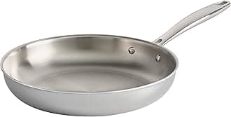Tramontina 80116/005DS Gourmet 18/10 Stainless Steel Induction-Ready Tri-Ply Clad Fry Pan, 10-Inch, Stainless by Tramontina [並行輸入品]