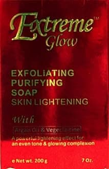 Extreme Glow Exfoliating Soap 200 ml (Pack of 2) by Extreme Glow