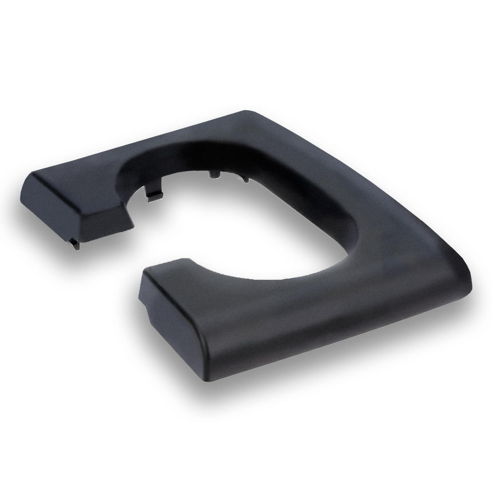 Center Console Cup Holder Replacement Pad Compatible with Ford F-150 2004-2014 Center Console Parts Black Center Console Cupholder Replacement Pad (Black)