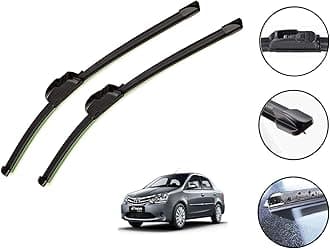 Auto Hub Car Wiper Blade Compatibility with Etios - Set of 1 Pc (D-26)