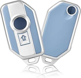 OFFCURVE Key Fob Cover for BMW, Special Key Fob Case Cover Holder for BMW R1250GS ADV R1200GS C400GT 750GT F850 F750GS F850GS F900R F900XR K1600 K1600GTL S1000R S1000XR Motorcycle Accessories, Blue