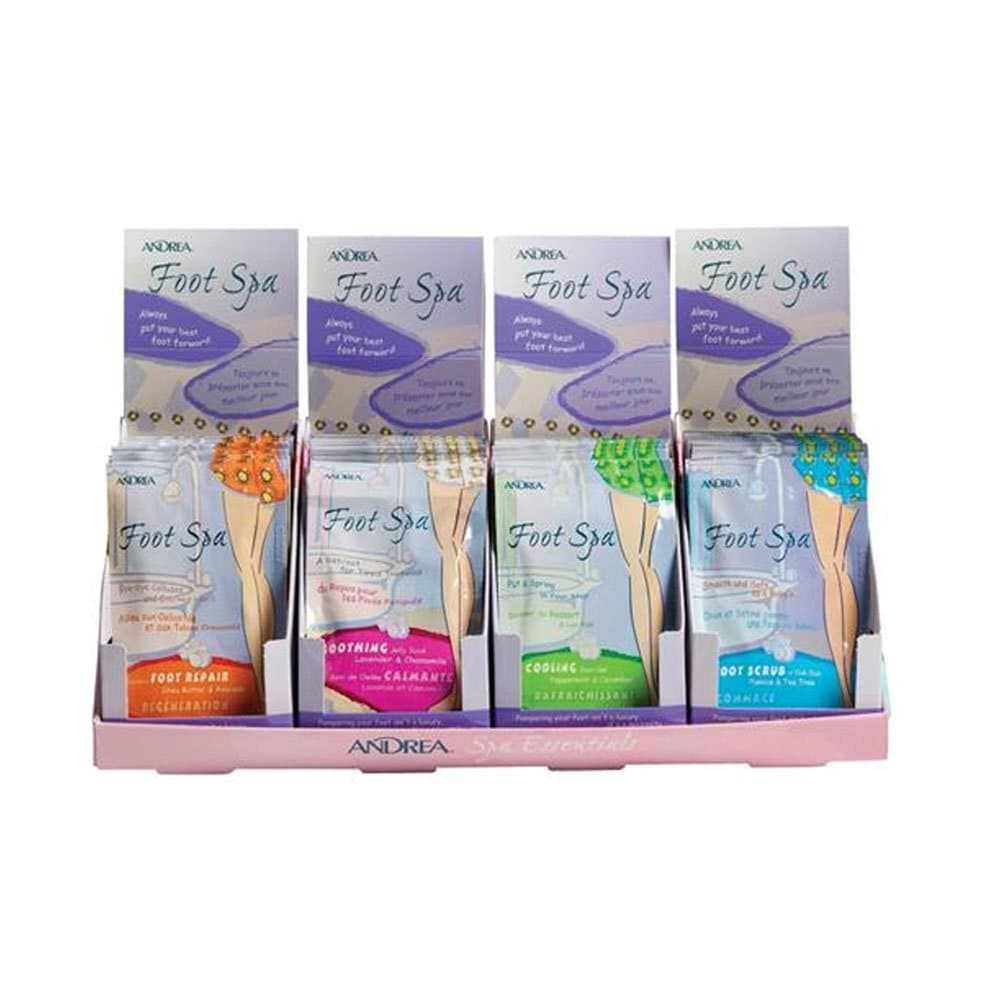 Andrea Foot Spa 48 Piece Display