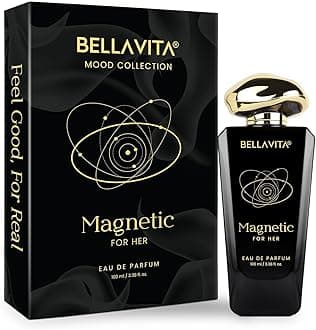 BELLAVITA Mood Collection Magnetic 100ml EDP Perfume for Women | Cherry, Jasmine and Rose | Fruity and Floral Long Lasting Fragrance Perfume for Woman