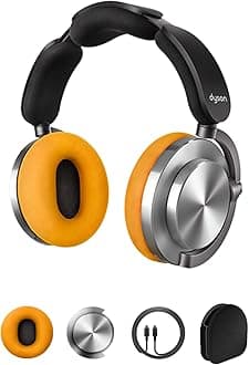Dyson OnTrac™ Over Ear Wireless Headphones - Active Noise Cancelling, Up to 55 Hours Battery Life(2), Customizable, Transparency Mode - CNC Aluminum
