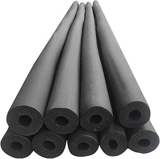 Water Pipe Insulation, Self Sealing Foam Rubber Pipe Wrap, ID 25-108mm Thickened Insulation Tube For Plumbing, Air Conditioning Ducts, Fitness Grip Support (Size : 108mm*20mm)
