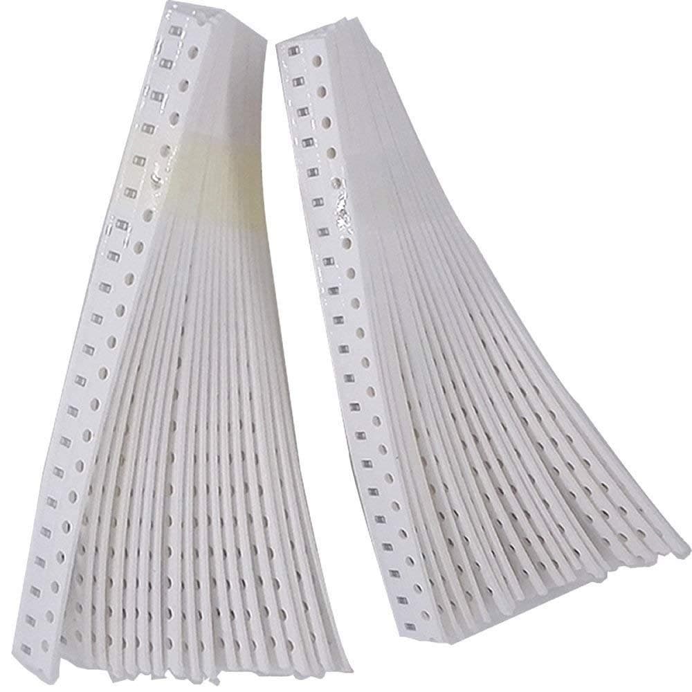 McIgIcM 0603 SMD Capacitor Assorted kit,36values*20pcs=720pcs 1pF~10uF Samples kit Electronic DIY kit Multilayer Ceramic Chip Capacitors mlcc