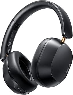 HiTune Max5C Headphones Wireless, Adaptive Noise Cancelling Headset, Hi-Res & LDAC, 75H Playtime Over-ear Headphones Bluetooth 5.4, Comfortable Fit, Retractable, Custom EQ, Fit for S26 Ultra