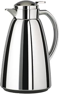 Tefal K3032014 Campo Jug, Stainless Steel, Chrome, 1 Litre, 15 x 15 x 25.5 cm