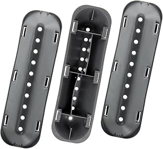 SPARES2GO 10 Hole Drum Paddle Lifter Arms for Indesit Washing Machines (183mm x 53mm, Pack of 3) - Fitment List E