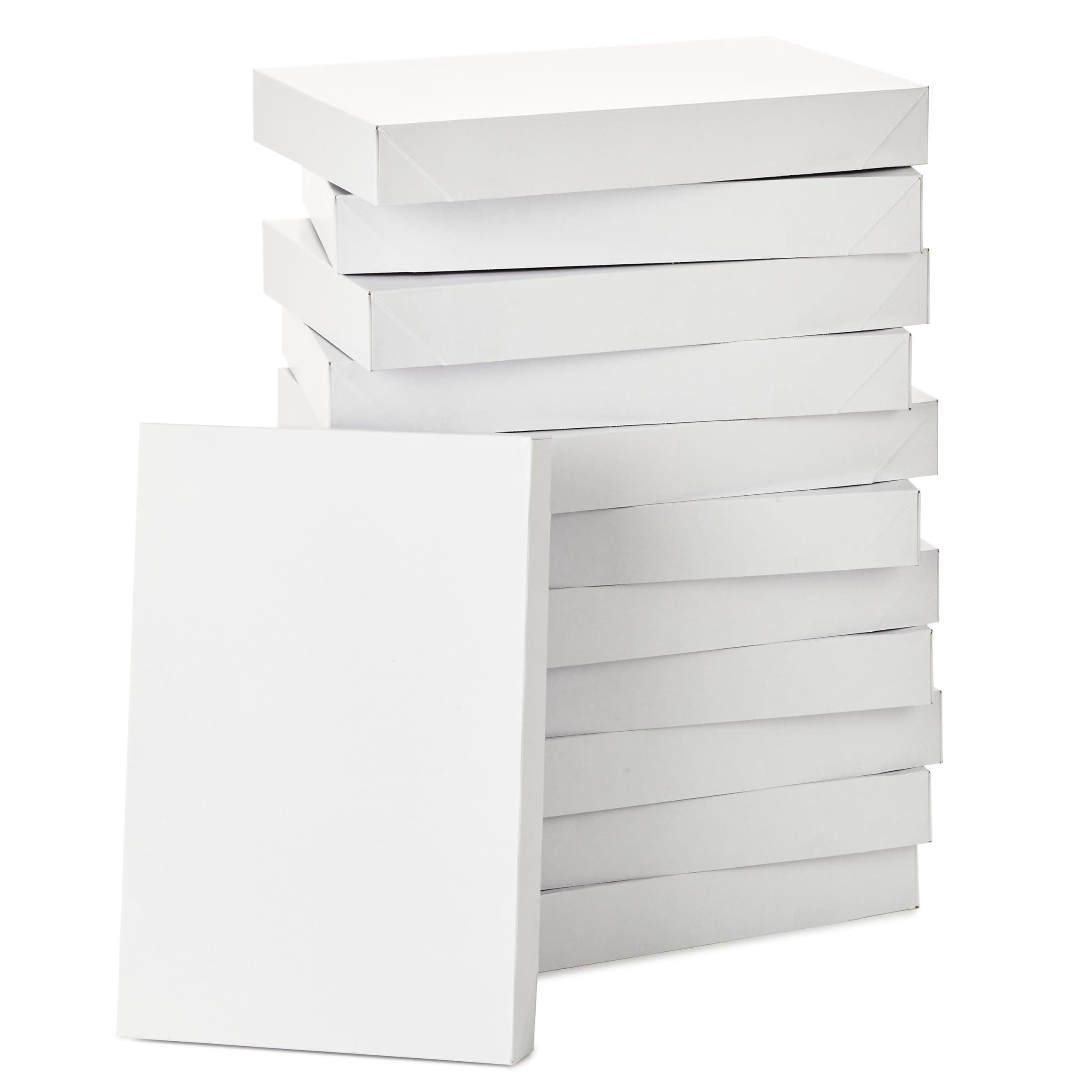 Hallmark Large Gift Boxes with Lids (White)