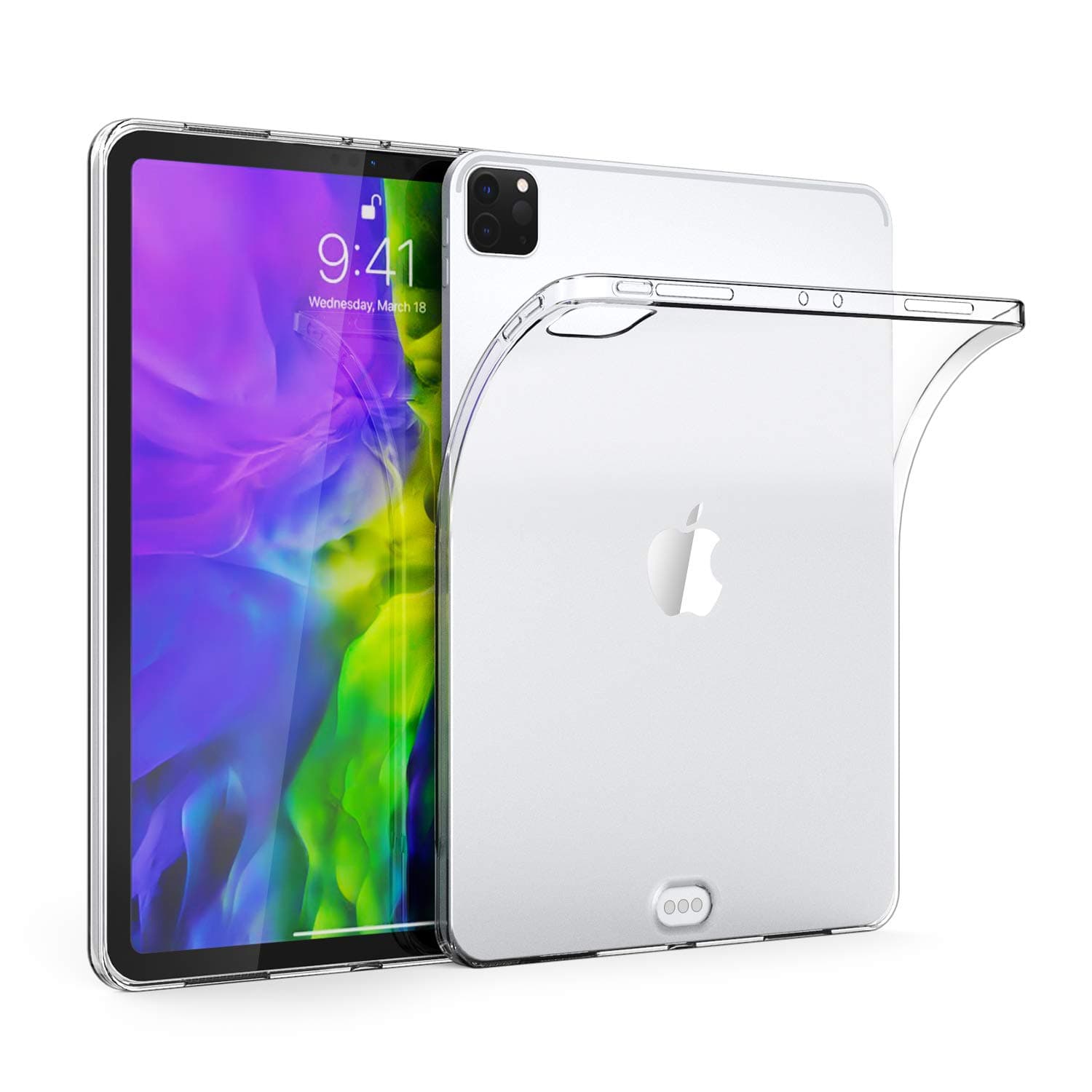 Clear case for iPad Pro 11 inch 2018 2020 Model (2018 Clear)