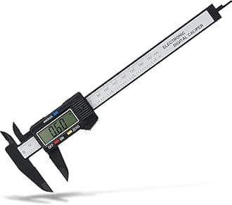 Adoric Digital Caliper, Adoric 0-6" Calipers Measuring Tool - Electronic Micrometer Caliper with Large LCD Screen, Auto-off Feature, Inch and Millimeter Conversion