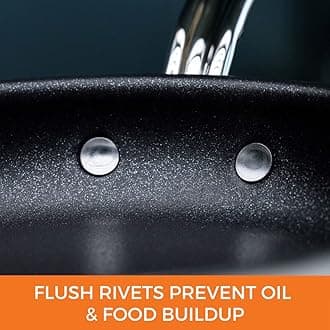 Hestan ProBond Forged TITUM - Professional Clad Stainless Steel, Nonstick, Skillets (8.5" & 12.5"), Set of two, Induction Compatible, Made without PFOAs