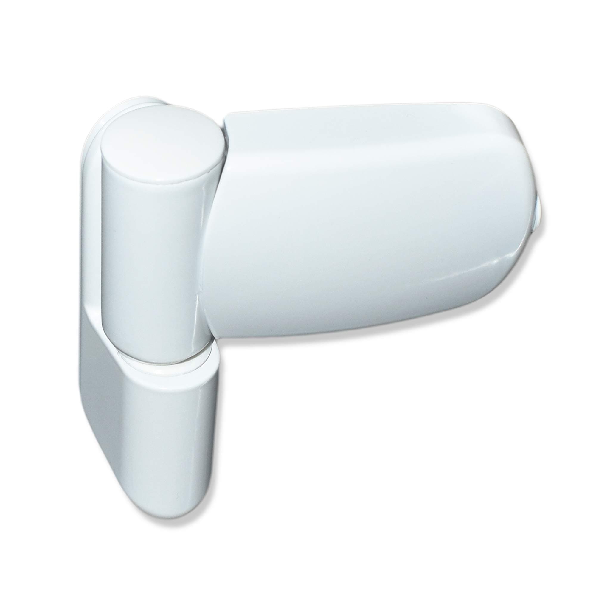 AvocetUPVC Door Flag Hinge MT3D Mini Triad Adjustable For Double Glazing Doors (White pack of 1)