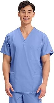 Cherokee Womens Unisex V-Neck Top