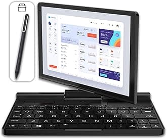Pocket 3 Mini Laptop with Included Stylus, Core i3-1125G4 CPU, 16GB LPDDR4x RAM, 2TB NVMe SSD, 1920x1200p Touch Screen; Windows 11, Wi-Fi 6E, Bluetooth 5.3, Modular Handheld PC
