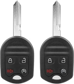 NPAUTO 2Pcs Key Fob Replacement for Ford F-150 F-250 F-350 F-450 F-550 F-650 Explorer Expedition 2011 2012 2013 2014 2015 2016 2017 2018, Lincoln - Keyless Entry Remote Start Control Key, CWTWB1U793
