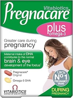 Plus 28 Tablets + 28 Capsules | Even Greater Nutritional Care for Mother & Baby | Multi-nutrient Tablets + Omega-3 DHA Capsules | Contribute to Brain & Eye Development of Foetus