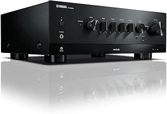 Yamaha R-N800A Network Receiver with Phono and Built-in DAC, Black