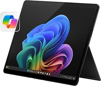 Surface Pro 2-in-1 Laptop/Tablet (2024), Windows 11 Copilot+ PC, 13" Touchscreen Display, Snapdragon X Plus (10 Core), 16GB RAM, 512GB Storage, Black