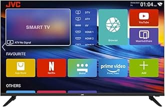 JVC LT-43N5105 Edgeless Smrt LED Television, 43 Inch Size