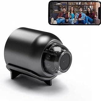 Mini Security Cameras Wireless, 1080P HD Hidden Camera, Portable Small Nanny Cam with Night Vision - Security Camera for Home/Office/Indoor/Outdoor