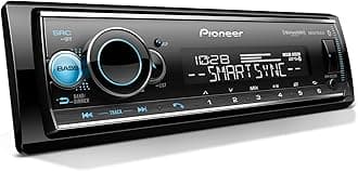 MVH-S522BS Amazon Alexa, Pioneer Smart Sync, Bluetooth, Android, iPhone - Audio Digital Media Receiver, Black