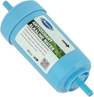 AMPEREUS Water Purifier 4-Inch Alkaline Water Filter Cartridge to Increase ph levelfor All RO (Alkaline, Cartridge)