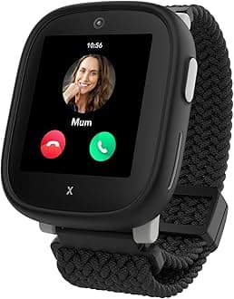 – X6 Play - Watch Phone for Children (4G) - Calls, Messages, Kids School Mode, SOS Function, GPS Location, Camera and Pedometer - Including 3 months free subscription (BLACK)