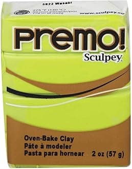 Sculpey Premo Polymer Clay 2oz-Wasabi