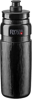 Fly Tex Water Bottle Black – Insulated Cycling Bottle with Thermal Protection – Lightweight & BPA-Free – 750ml – For Road Bike, MTB & Gravel Cycling