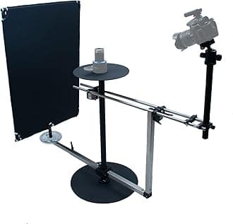 DF DIGITALFOTO V360SE Video Booth -2 Axis 360° Spinning Camera Rig - Adjustable Height, Distance, and Versatile Video Styles(The packaging is damaged, but the interior is intact)