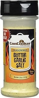 CanCooker Butter Garlic Salt | Perfect Seasoning Blends for Grilling, BBQ, & Camping | Taste Great on Chicken, Meat, Fish, Beef, Veggies & More - 6 Pack