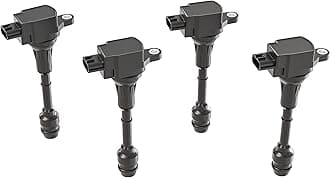 Ignition Coil Pack Set of 4 - Compatible with Nissan Vehicles - 2002, 2003, 2004, 2005, 2006 Altima 2.5L, Sentra 02, 03, 04, 05, 06 - Replaces 224488H300, 224488H315, 22448-8H310, 22448-8H311