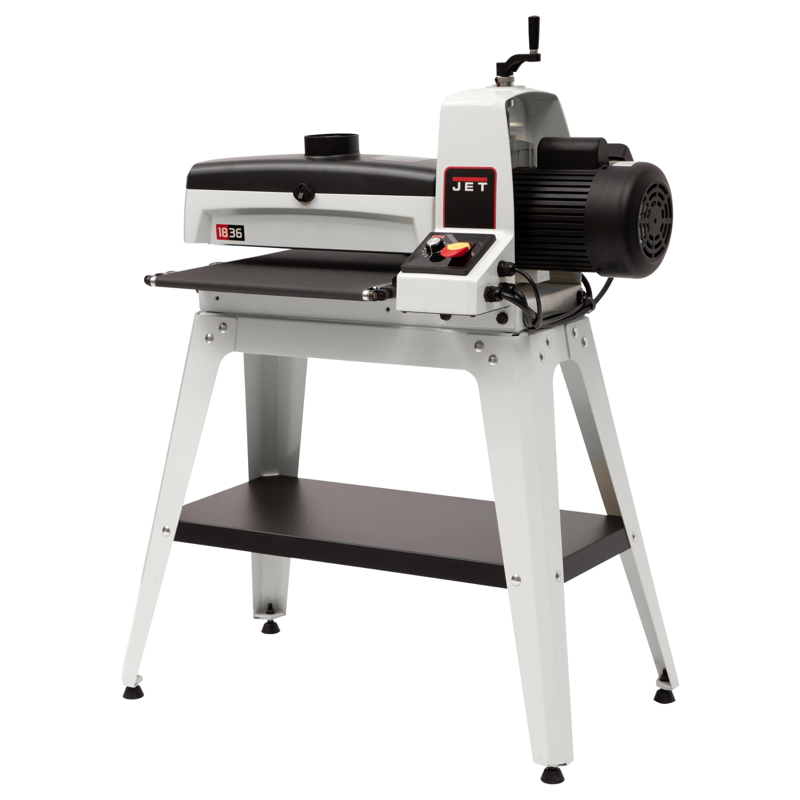 JET 18-Inch Drum Sander with Open Stand, 1-3/4 HP, 115V 1Ph (Model JWDS-1836)