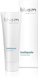 Toothpaste Fluoride Free - 75ml - with Active Oxygen - for Daily Oral Care - Helps Teeth and Gums Stay Healthy
