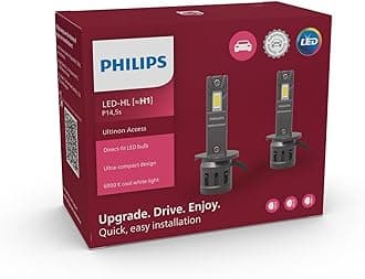 – Ultinon Access LED car headlight bulb (H1), ultra-compact direct-fit, 80%, 6.000K, set of 2