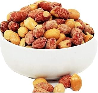 Avenn Roasted Salted Peanuts Seed With Skin Can Removed (Bharuch Gujarat Special) Mungfali Dana | Namkeen | Diwali Festival Celebration | Gift Hamper Pack for Family, Friends Snack (800 GM)