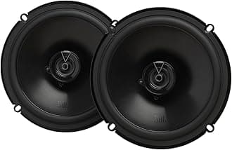 JBL Club 64FSL - Shallow-Mount 6-1/2" (160mm) Two-Way Car Speaker, 55W RMS, 165W Peak, Sensitivity (@ 2.83V): 92dB, Frequency Response: 55Hz – 20kHz, Nominal Impedance: 3.0 ohms (Renewed)