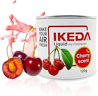 Ikeda Liquid Air Freshener with Cherry Smell - Long Lasting Car Scents for Office Home Van