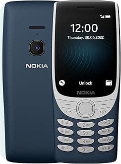 Nokia 8210 4G Dual-SIM 128MB ROM + 48MB RAM (GSM Only | No CDMA) Factory Unlocked 4G/LTE Smartphone (Dark Black) - International Version
